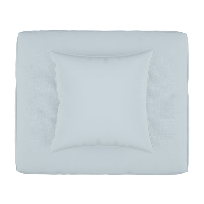 Bovenlaken - Nomo - Gloss flanel - Pearlblue