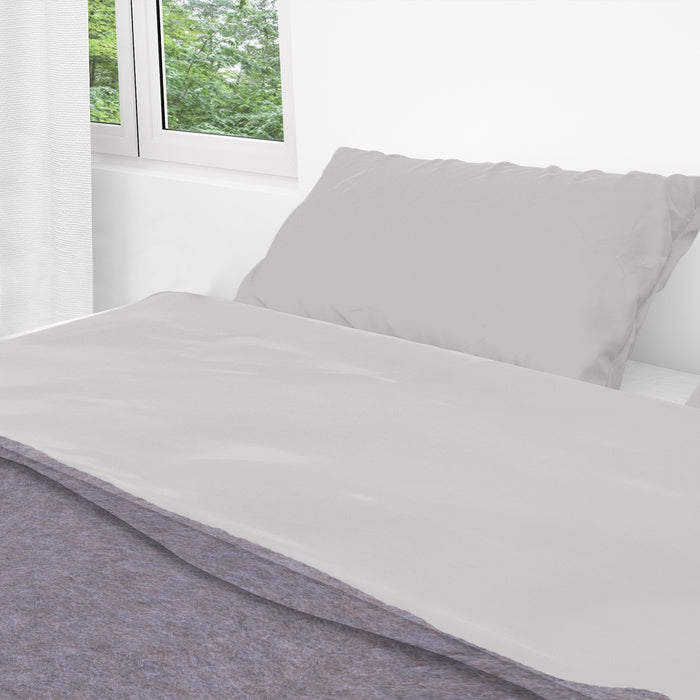 Bovenlaken - Passion - Flanel super soft - Silver