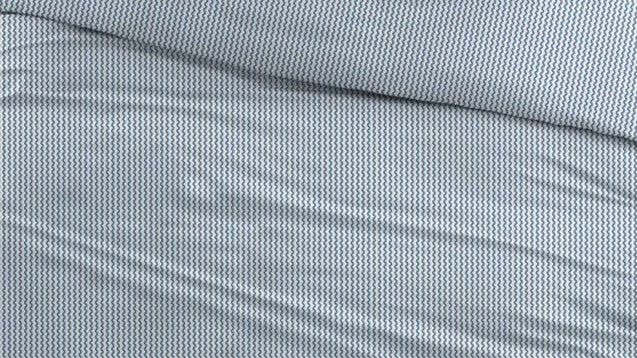 Dekbedovertrek - Percalino home - Salade - Bleu