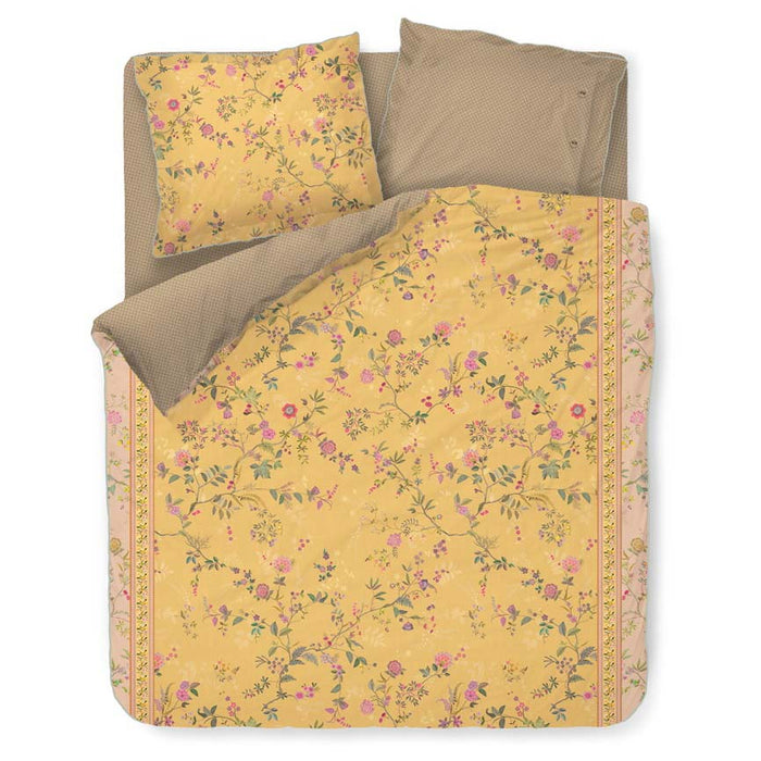 Dekbedovertrek - Pip studio - Bodhi flower - Yellow
