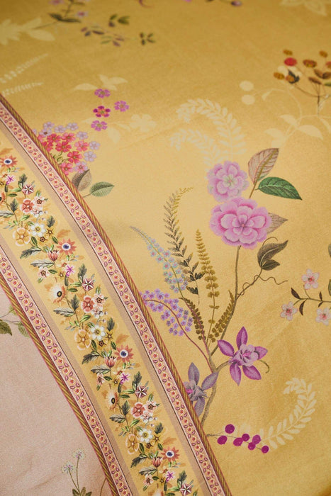 Dekbedovertrek - Pip studio - Bodhi flower - Yellow