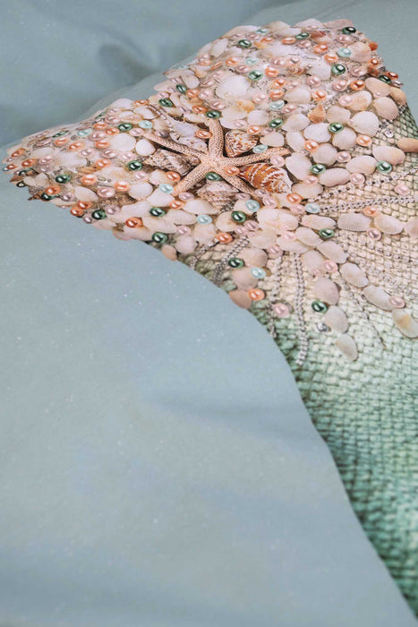 Dekbedovertrek - Snurk - Mermaid - Aqua