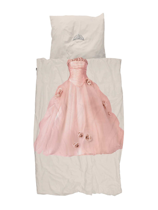 Dekbedovertrek - Snurk - Princes - Pink - Beige