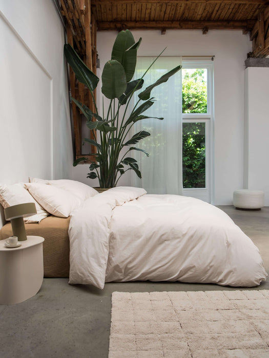 Dekbedovertrek - Snurk - Beige (flanel)