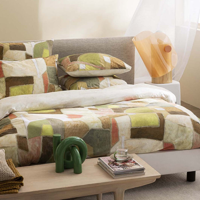 Dekbedovertrek - Designers Guild - Clay collage