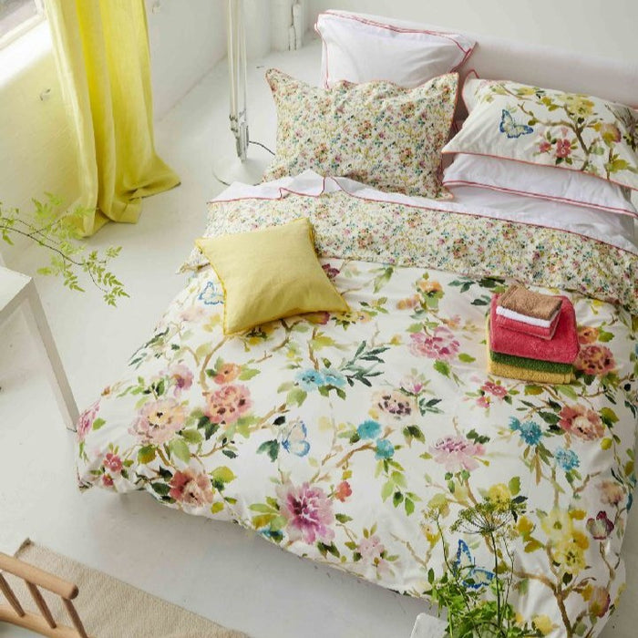 Dekbedovertrek - Designers Guild - Fiore d'aqua