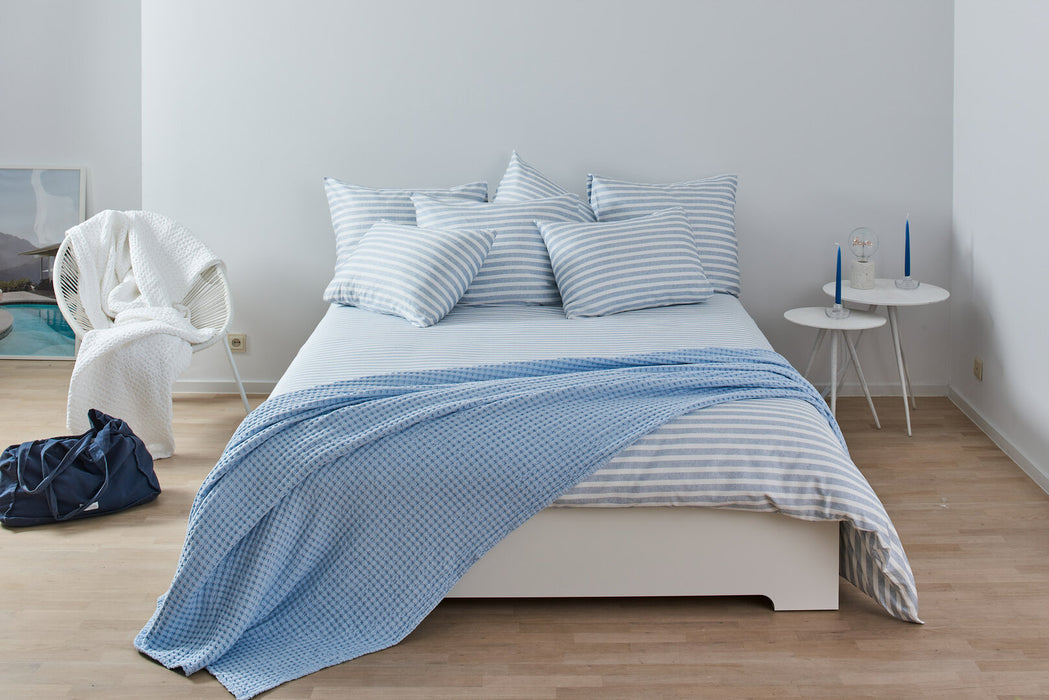 Dekbedovertrek - Passion - Layton - Light blue