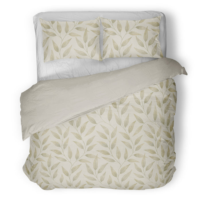 Dekbedovertrek - Signoria - Argentario - Beige/wilton blue