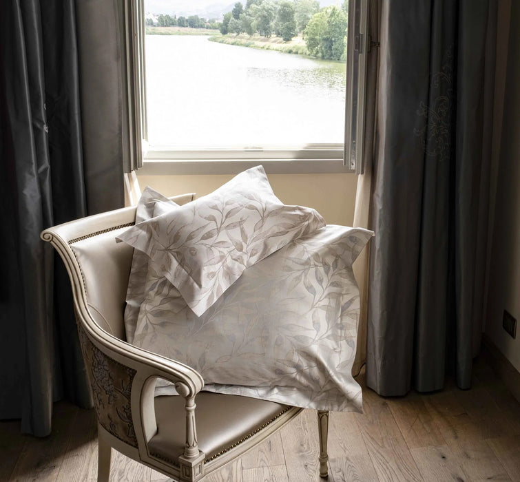 Dekbedovertrek - Signoria - Argentario - Beige/wilton blue