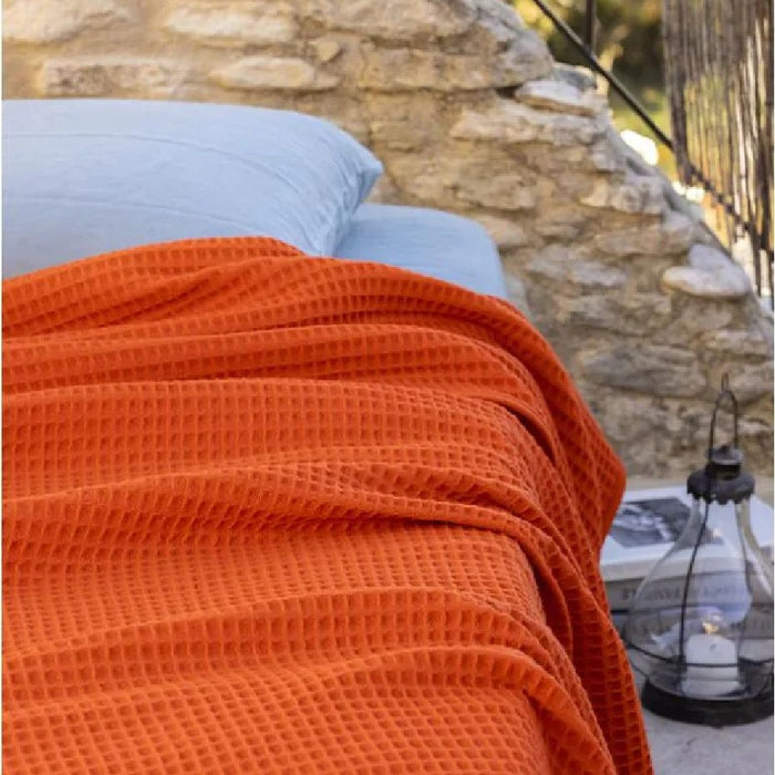 Deken - BVT - Nuage - Tangerine