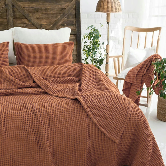 Deken - Nomo - Nylah - Oranje