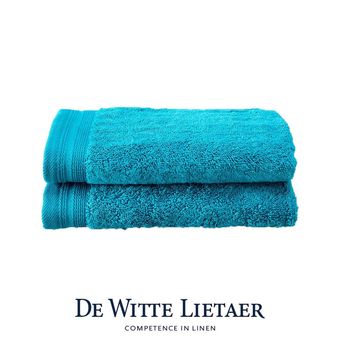 Badhanddoek - De witte lietaer - Excellence - Turquoise