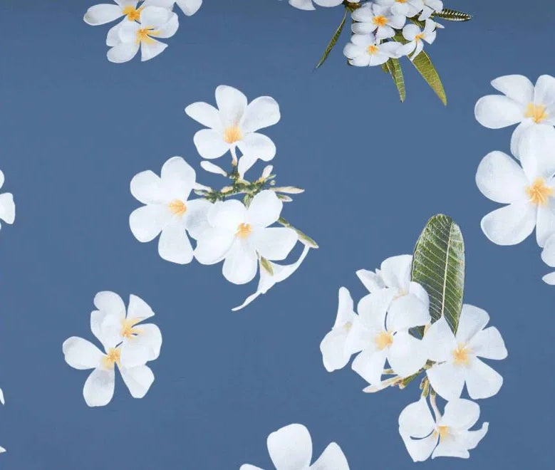 Dekbedovertrek - Signoria - Frangipani - Air force blue