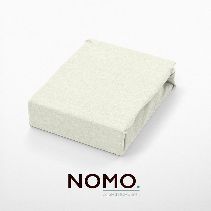 Hoeslaken - Nomo - Gloss flanel - Ivory