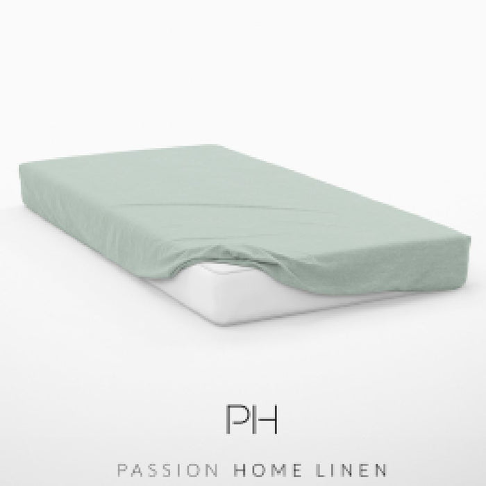 Hoeslaken - Passion - Flanel super soft - Aqua