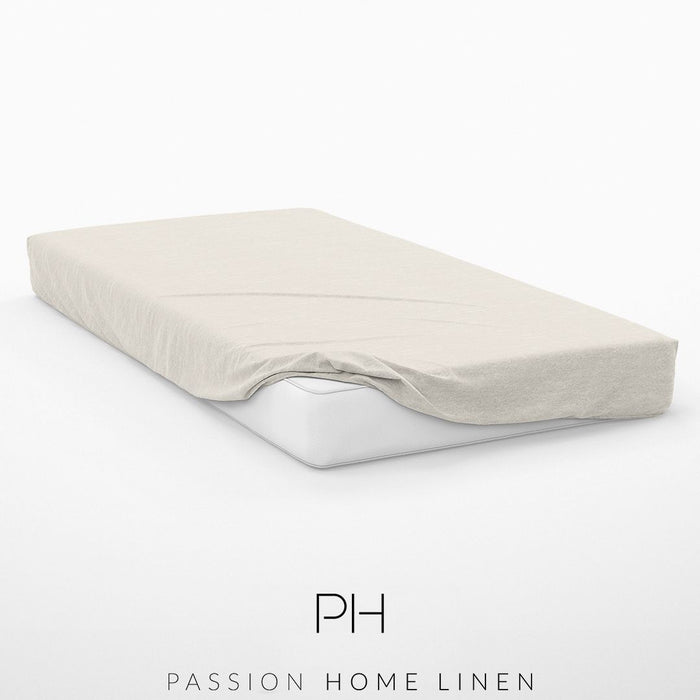 Hoeslaken - Passion - Flanel super soft - Ecru