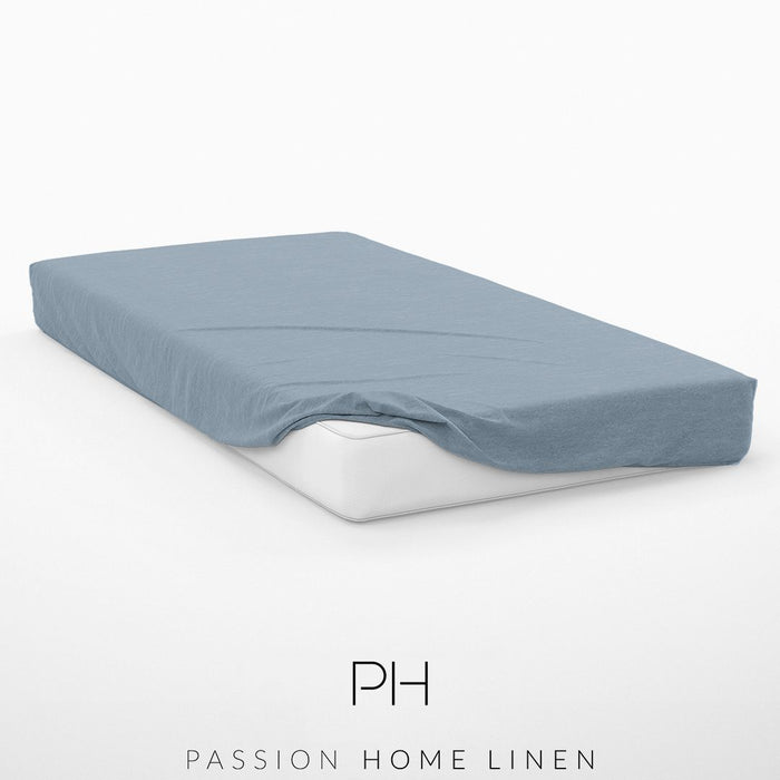Hoeslaken - Passion - Flanel super soft - Jeans