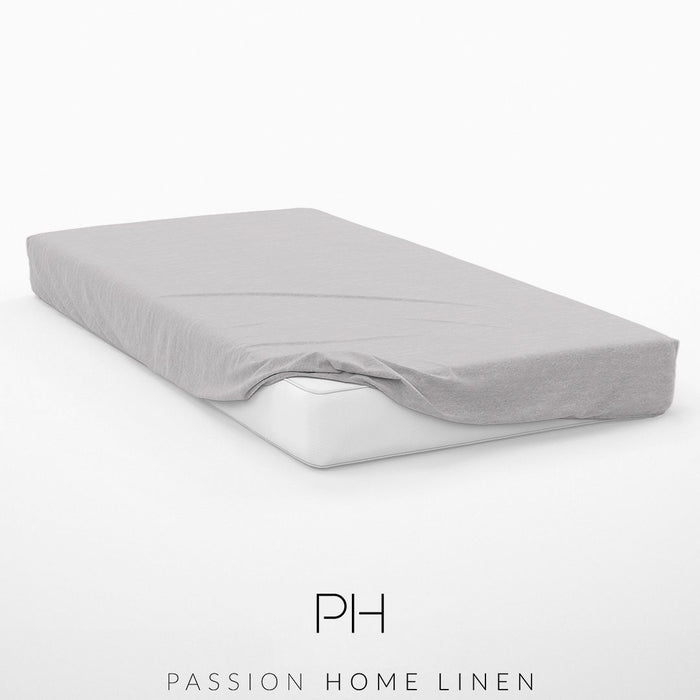 Hoeslaken - Passion - Flanel super soft - Silver