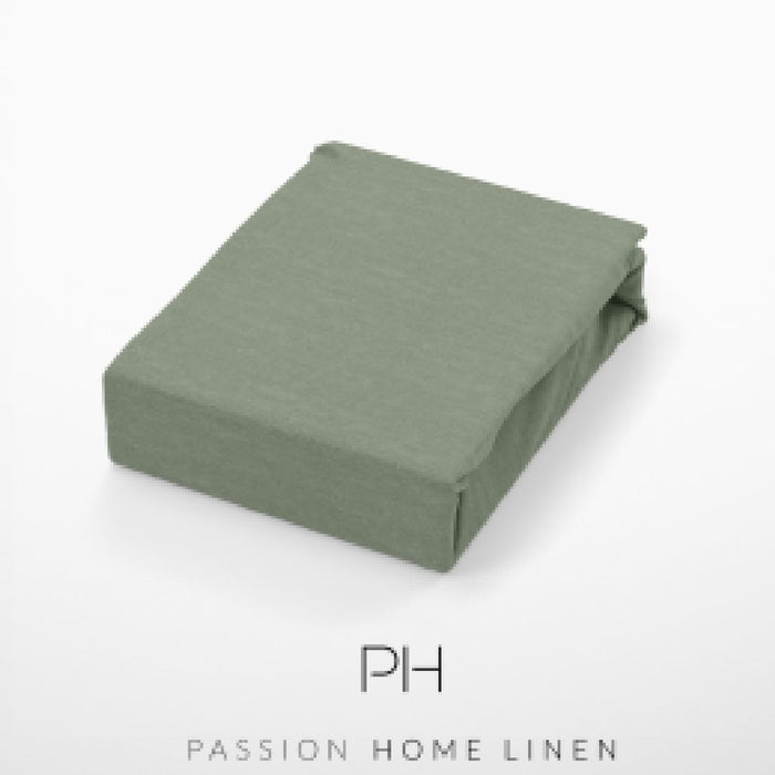 Hoeslaken - Passion - Flanel super soft - Verde