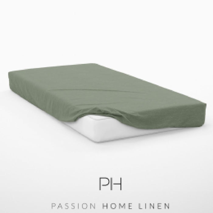 Hoeslaken - Passion - Flanel super soft - Verde