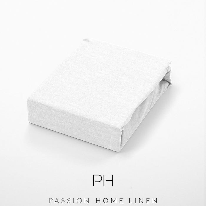 Hoeslaken - Passion - Flanel super soft - White