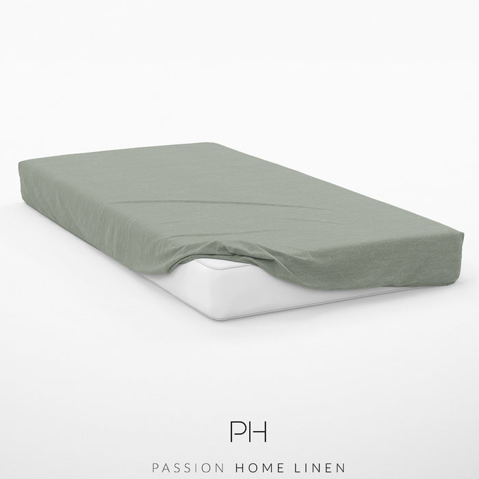 Hoeslaken - Passion - Luxe jersey - Dark green