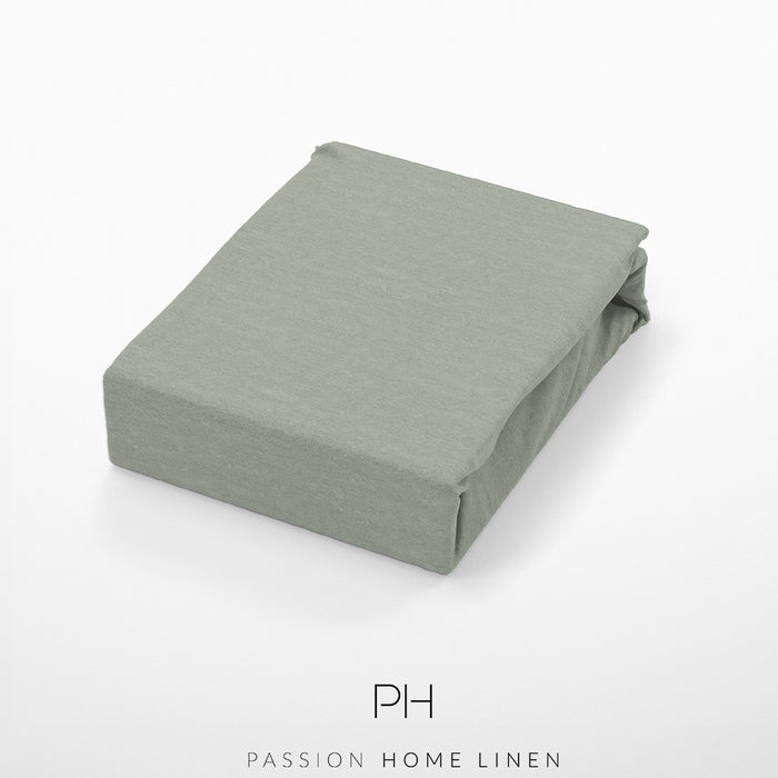 Hoeslaken - Passion - Luxe jersey - Dark green