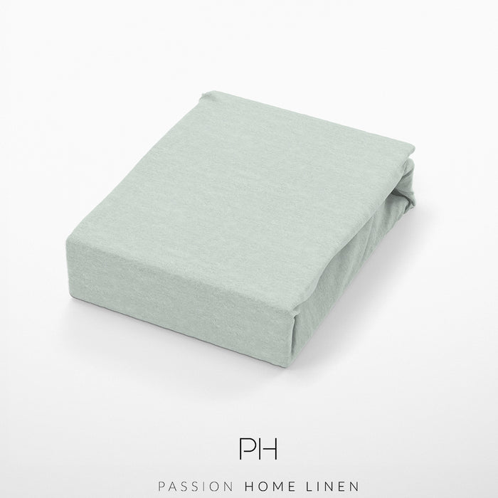 Hoeslaken - Passion - Luxe jersey - Light green