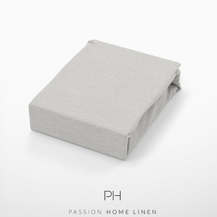Hoeslaken - Passion - Luxe jersey - Silver