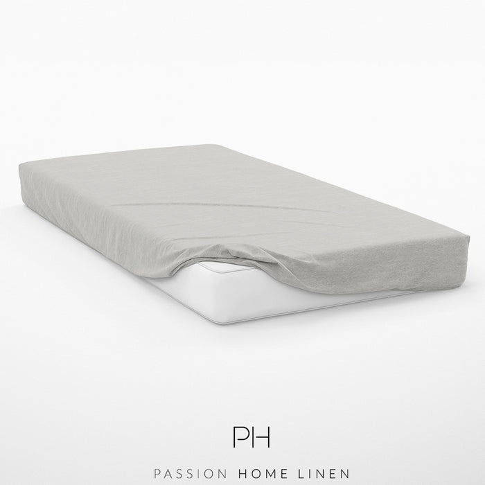Hoeslaken - Passion - Luxe jersey - Silver
