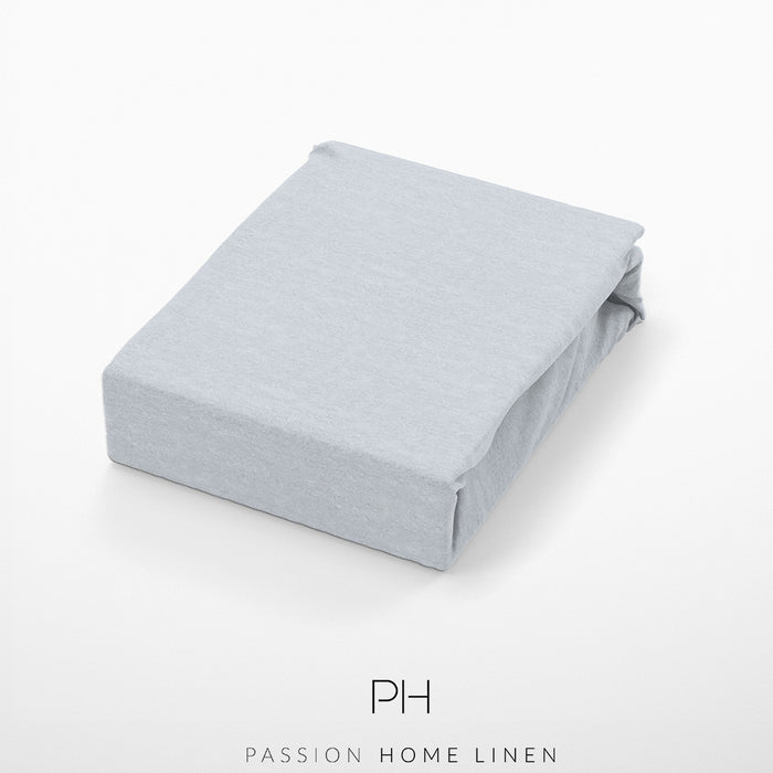 Hoeslaken - Passion - Luxe jersey - Soft blue