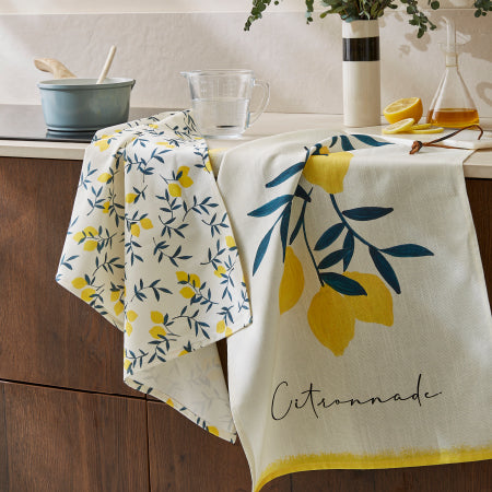 Keukenhanddoek - Coucke - Citronade
