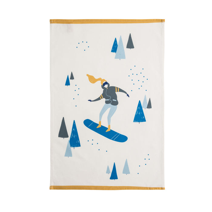 Keukenhanddoek - Coucke - Snowboardeuse