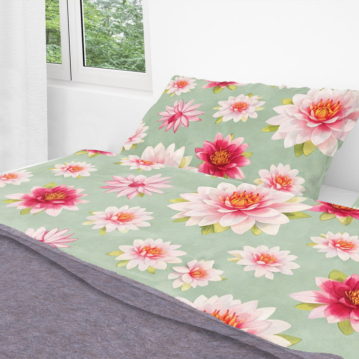 Bovenlaken - Signoria - Fior di loto - Silver sage
