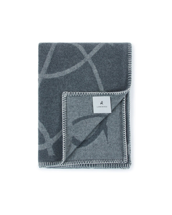 Plaid - Lanerossi - Sydney - Antracite