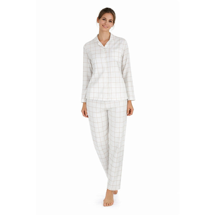 Pyjama - Dames - Novila - Helena 8645 - Wit 215