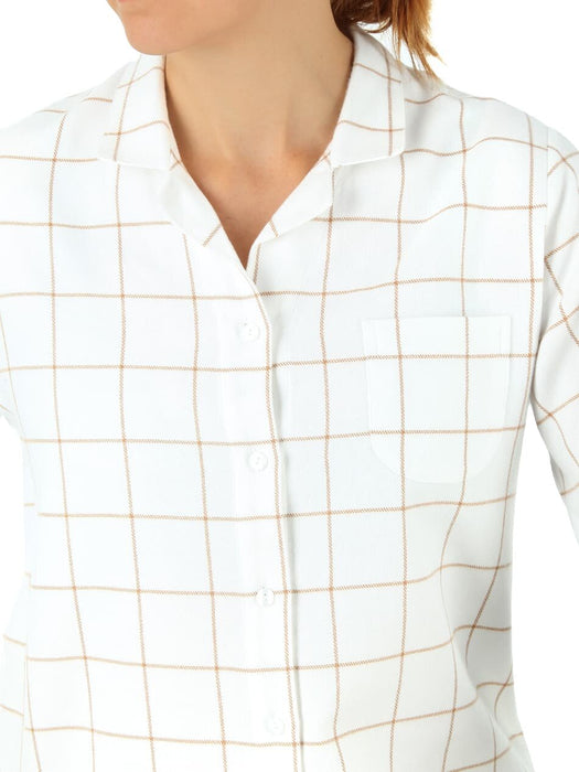 Pyjama - Dames - Novila - Helena 8645 - Wit 215
