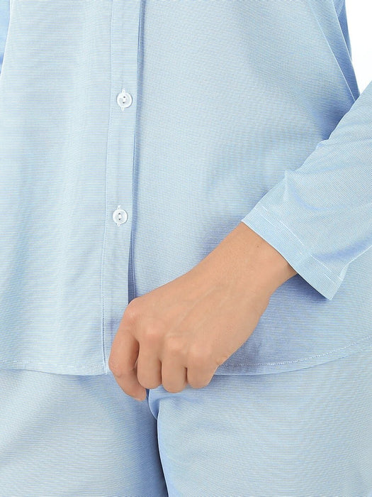Pyjama - Dames - Novila - Luna 8706 - Blauw
