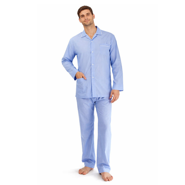 Pyjama - Heren - Novila - Patrick 8058 - Blauw