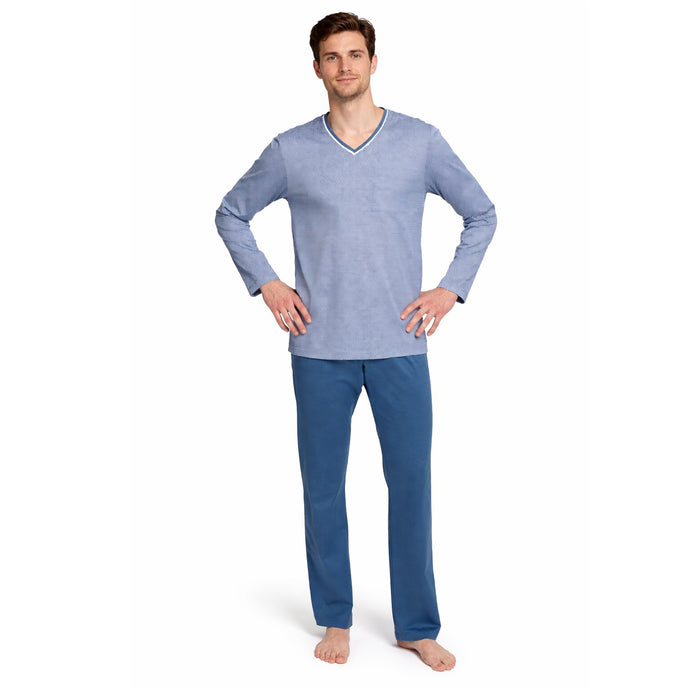 Pyjama - Heren - Novila - Sir 8104 - Blauw