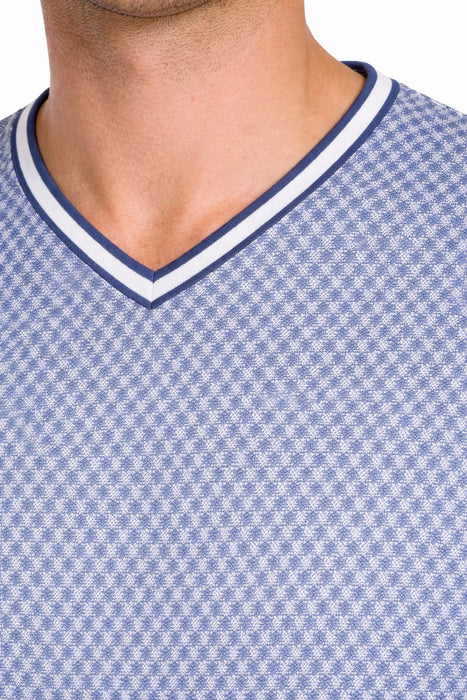 Pyjama - Heren - Novila - Sir 8104 - Blauw