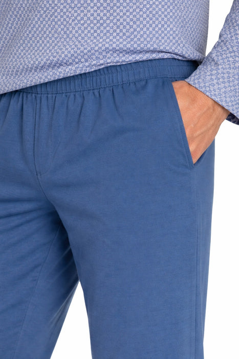 Pyjama - Heren - Novila - Sir 8104 - Blauw
