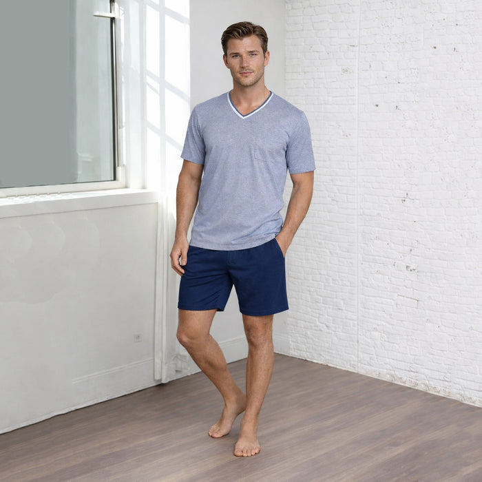Pyjama - Heren - Novila - Sir 8104 - Blauw