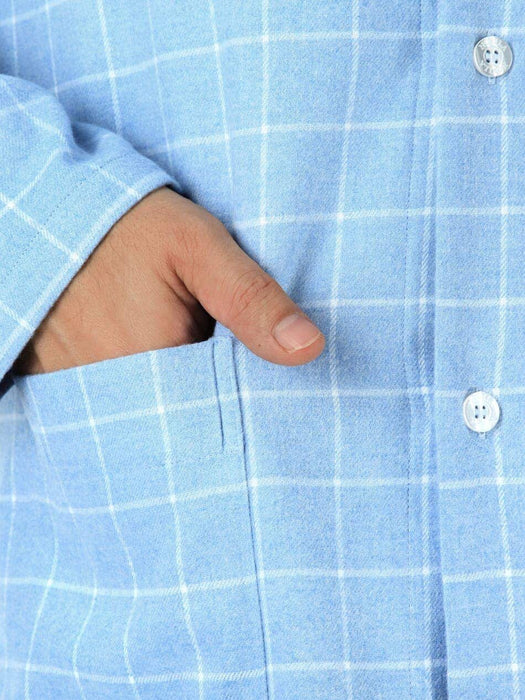 Pyjama - Heren - Novila - Max 8227 - Lichtblauw