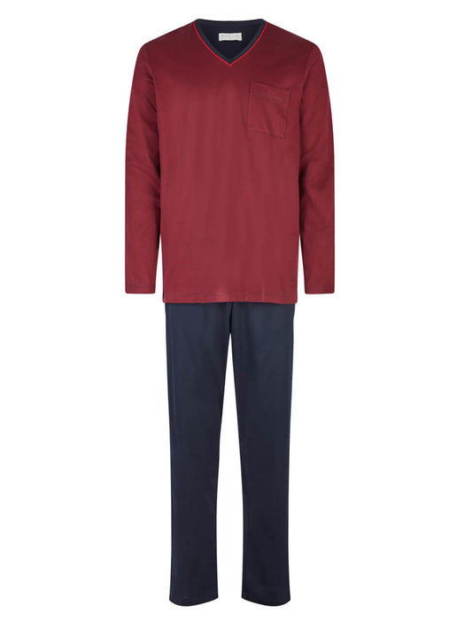 Pyjama - Heren - Novila - Sir 8590 - Bordeaux