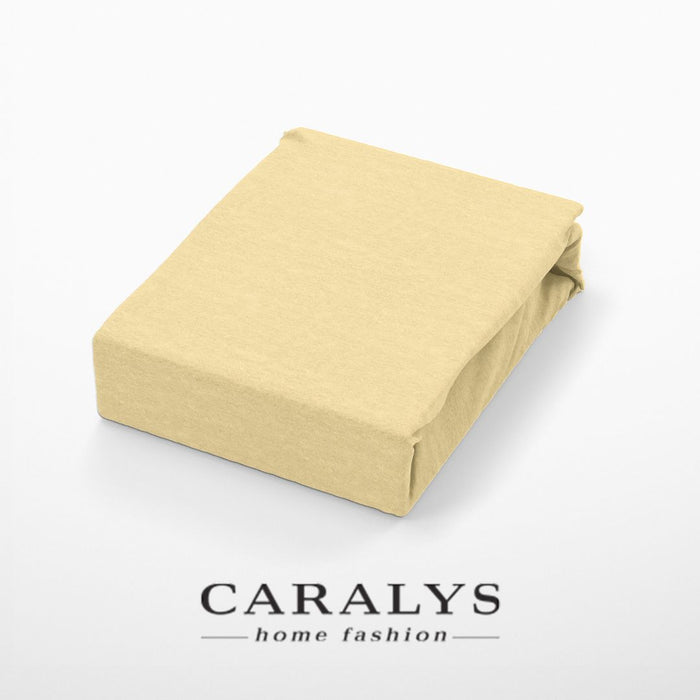 Hoeslaken - Caralys - Easy Care - Straw