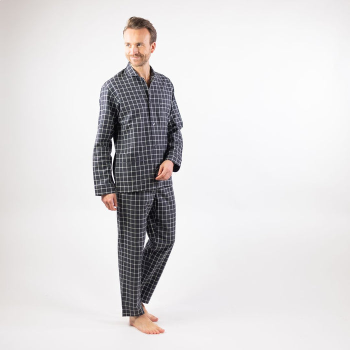 Pyjama - Heren - Pilus - Ubert - Donkergrijs