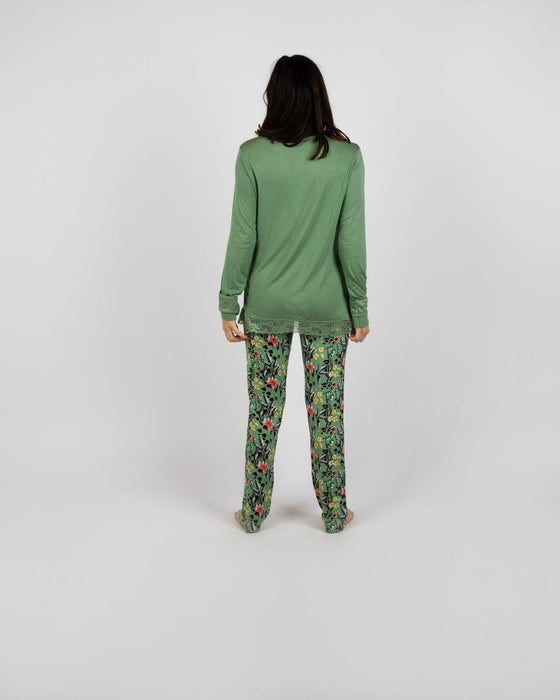 Pyjama - Dames - Verdissima - Fabulous - Groen