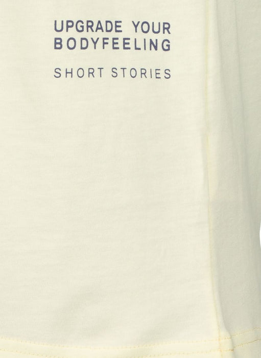 Pyjama - Dames - Short stories - Geel bloemen